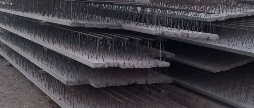 تولید و فروش تیرچه بتنی و پایه فنس کاظمی در کرمانشاه